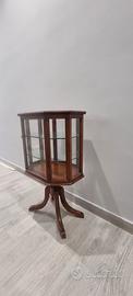 Gioiello vintage di Ebanisteria-Vetrinetta Ottagon