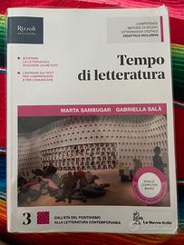 Libro tempo di letteratura