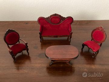 Salotto in miniatura, vintage