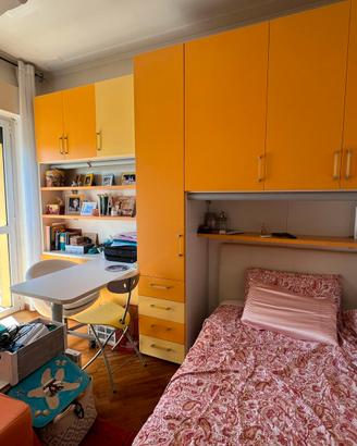 Cameretta completa di letto 1 piazza e mezza