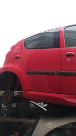 PORTIERA POSTERIORE DESTRA PEUGEOT 107 1Â° Serie 1