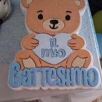 orsetto decorativo battesimo