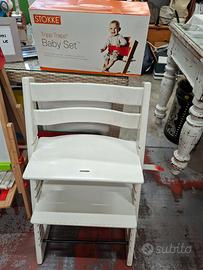 Seggiolone Stokke + tripp trapp babbo set