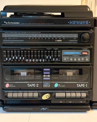 Stereo Vintage Schneider Newave