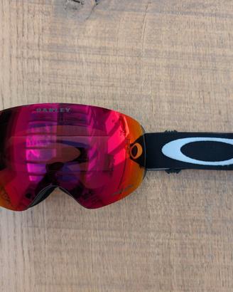 Maschera sci o snowboard Oakley flight Deck snow