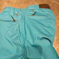 pantaloni da sci donna colore turchese 