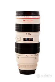 Obbiettivo Canon 70-200 f 2,8