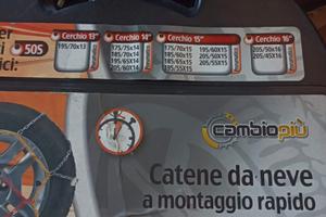 Catene neve per auto