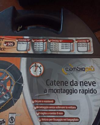 Catene neve per auto