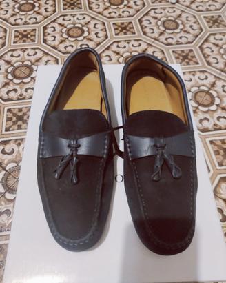 Mocassino Zara Camosciato Uomo