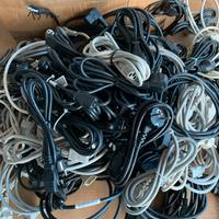 Cavi elettrici x computer minitor alimentatore ecc