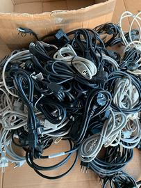 Cavi elettrici x computer minitor alimentatore ecc