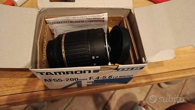 ObbiettivTamron AF 55-200mm F/4-5.6 LD Macro pervo