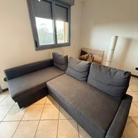 Divano letto IKEA penisola – grigio, comodo e