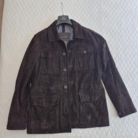 Giacca uomo pelle scamosciata Massimo Dutti