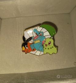 Spilla Pokemon Dragonite Treecko Torchic 
