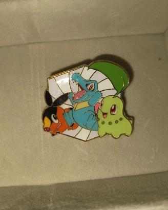 Spilla Pokemon Dragonite Treecko Torchic 