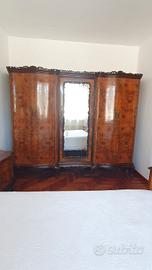 Camera completa stile Chippendale