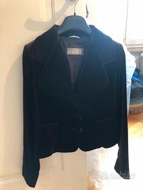 Giacca marrone velluto da sera max Mara tg. 42