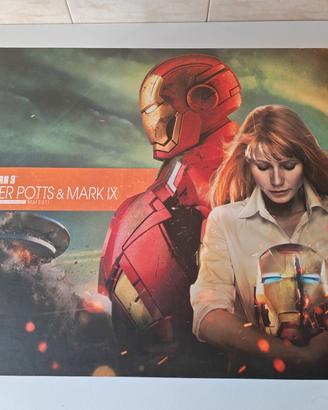 Iron Man 3 Pepper Potts & Mark IX Hot Toys