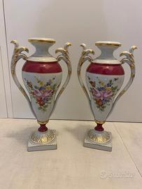 Vasi in porcellana Limoges France del 1900