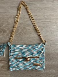 Borsetta uncinetto fatta a nano