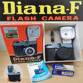 Diana-f flash camera per lomografia