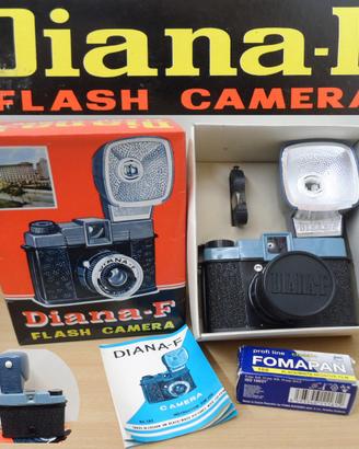 Diana-f flash camera per lomografia