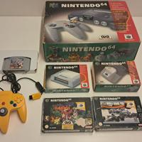 Nintendo 64 Con RumblePakn con Memoria e 2 Joypad