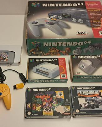 Nintendo 64 Con RumblePakn con Memoria e 2 Joypad