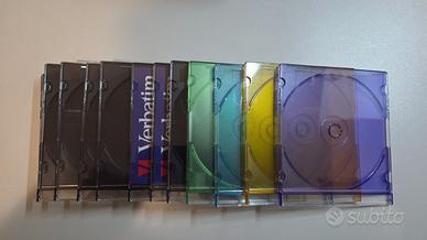 13 custodie CD DVD slim