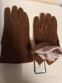 guanti vintage pelle