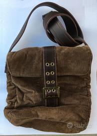 Borsa tracolla velluto vintage
