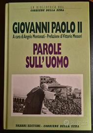 Libro "Parole sull'uomo" Papa Giovanni Paolo II 