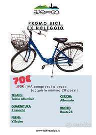 Flotte di City Bike ex noleggio
