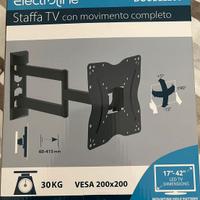 Staffa TV con movimento completo