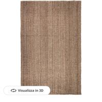 Tappeto lohals in iuta - 300 x 200 cm