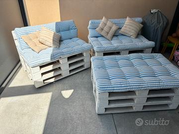Divanetti da esterno pallet