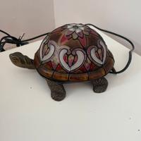 Lampada tartaruga in vetro