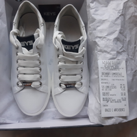 SCARPE KEYS K-6004 6603 Bianco Nero