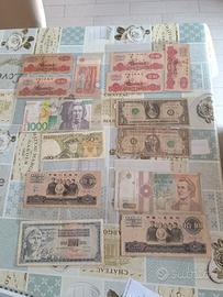 BANCONOTE DA VARIE PARTI DEL MONDO 