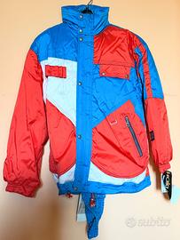 Tuta da sci haki paki nuova