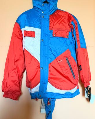 Tuta da sci haki paki nuova