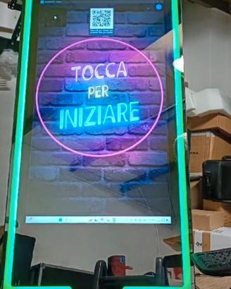 Photo booth specchio magico mirror fotografo