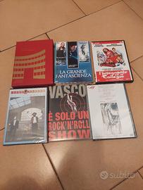 LOTTO DVD RARI COFANETTI BOX VASCO DALLA SCALA