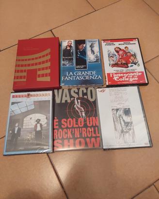 LOTTO DVD RARI COFANETTI BOX VASCO DALLA SCALA