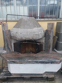 camino con rivestimento