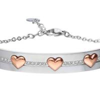 Bracciale Stroili  Con Cuori e Strass  1666079