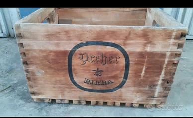 Cassetta birra vintage Dreher