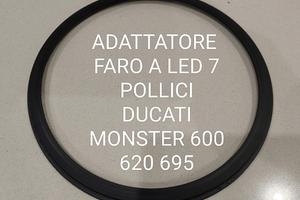 Anello adattatore faro a led ducati Monster 